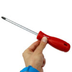 پیچ گوشتی تکی دسته پلاستیکی چهارسو 150 ×8 رونیکس RH-2887