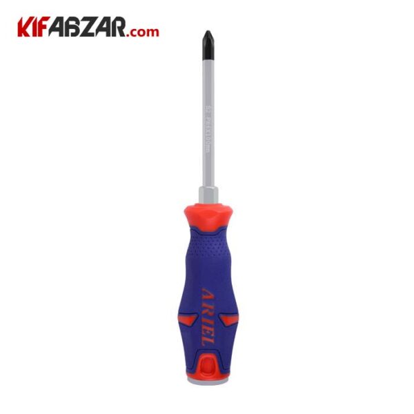 پیچ گوشتی چهارسو ضربه خور آریل مدل PZH123 - Image 1