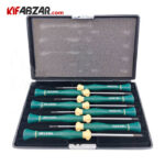 ست پیچ گوشتی ساعتی ستاره ای 8 عددی فورس مدل 2088T