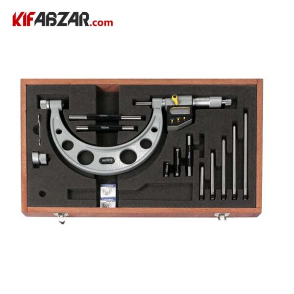 ست میکرومتر خارج سنج دیجیتال 200-100 میلیمتر آسیمتو مدل 6 08 115 - Image 1
