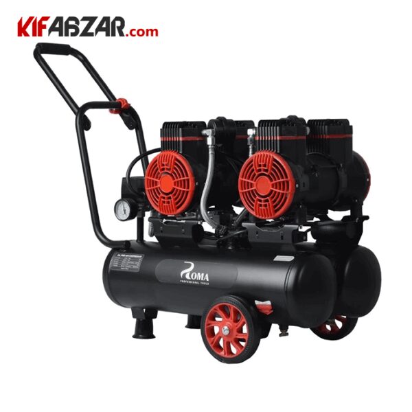 کمپرسور باد سایلنت 22 لیتری روما مدل 2F022 - Image 1