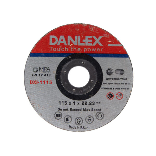 صفحه برش فولاد ضد زنگ 115 میلی‌متر دنلکس DXI-1115 - Image 1