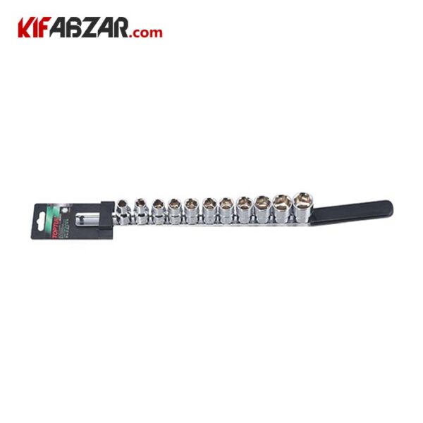 ست بکس ریلی 1/2 اینچ 6 پر کوتاه 11 عددی تاپ تول مدل GAAQ1104 - Image 1