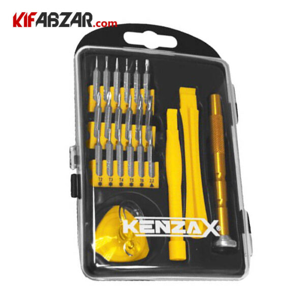 مجموعه 23 عددی پیچ گوشتی تعمیرات کنزاکس مدل KMR-123