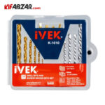 ست سری پیچ گوشتی و مته ایوک مدل K 1010