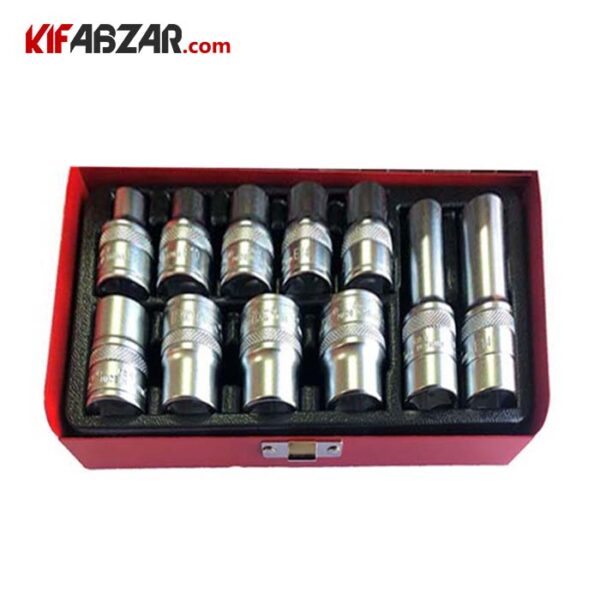 جعبه بکس 1/2 اینچ 11پارچه E رونیکس مدل RH 2694 - Image 1