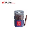 سری پیچگوشتی چهارسو 6.5 سانت آریل- بسته 10 عددی