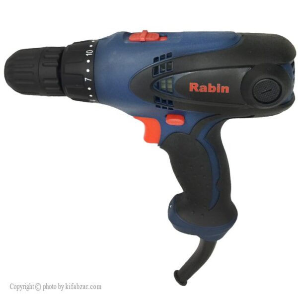دریل پیچ گوشتی برقی دوسرعته رابین مدل R1001 - Image 1
