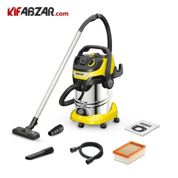 جارو برقی آب و خاک سطلی کارچر مدل WD6 P S - Image 1
