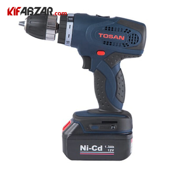 دریل پیچ گوشتی شارژی تک باتری توسن مدل 9920SC - Image 1