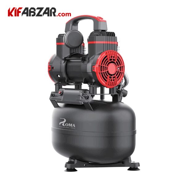 کمپرسور باد سایلنت 15 لیتری روما مدل 2F015 - Image 1