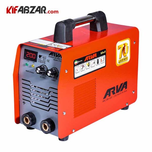 اينورتر جوشکاری 200 آمپر آروا مدل  TURBO E 2182