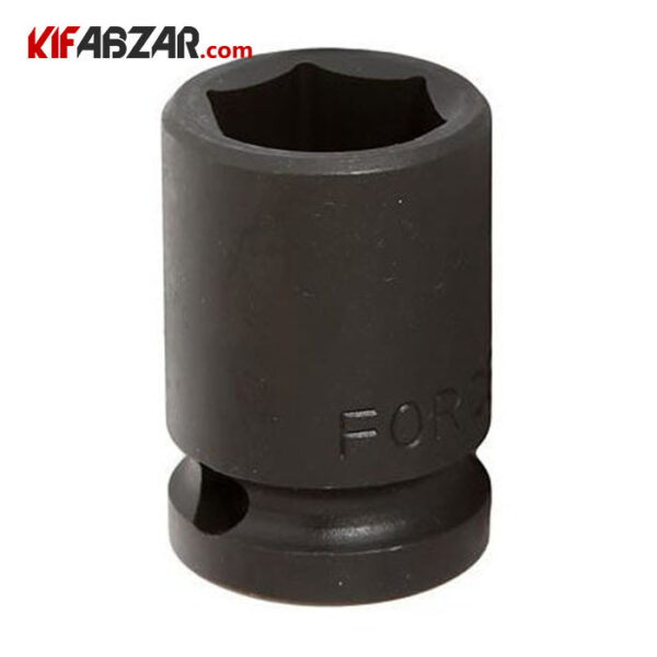 بکس فشار قوی 1/2 اینچ 6 گوش کوتاه فورس مدل 445