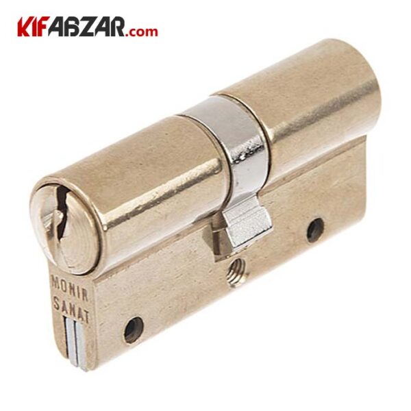 سیلندر قفل گلابی 6 سانتیمتر منیر صنعت مدل 402 - Image 1