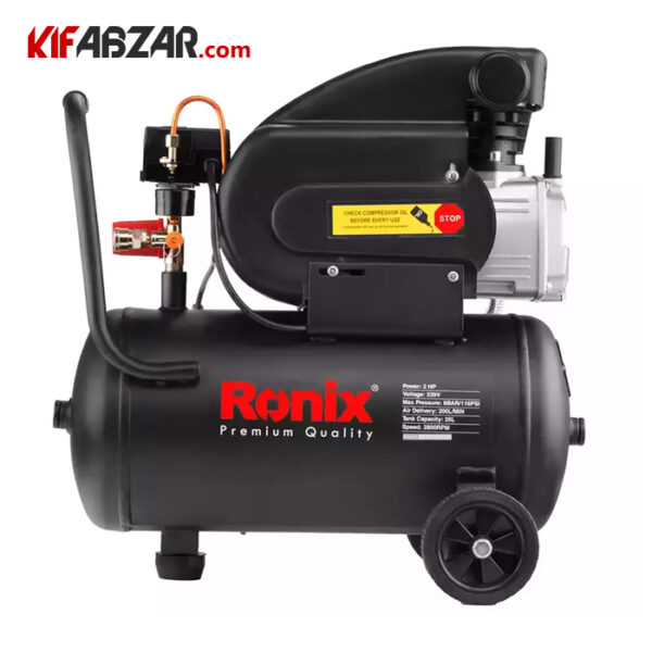 کمپرسور باد 25 لیتری رونیکس مدل RC 2510 - Image 1