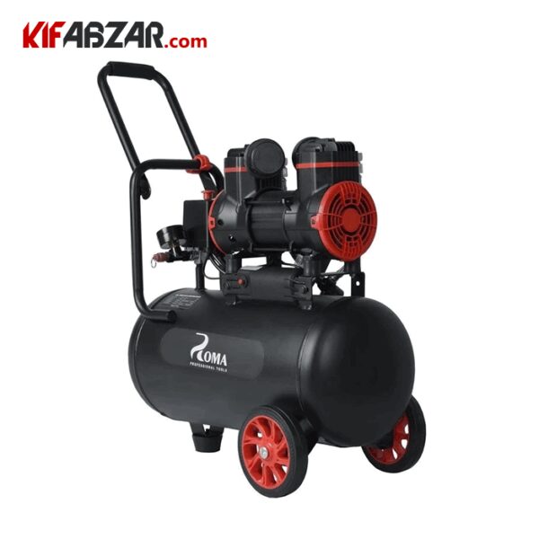 کمپرسور باد سایلنت 24 لیتری روما مدل 2F024
