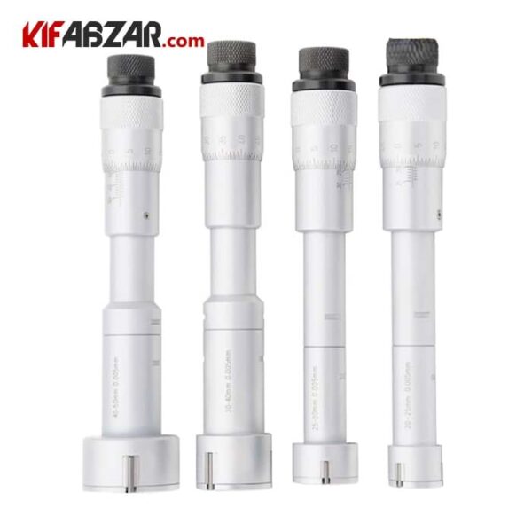 ست میکرومتر سه فک داخل سنج 50-20 میلیمتر آسیمتو مدل 8 65 209 - Image 1