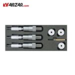 ست میکرومتر سه فک داخل سنج 12-6 میلیمتر آسیمتو مدل 8 63 209
