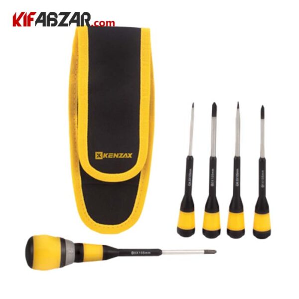 کیت پیچ گوشتی جغجغه ای  5 عددی کنزاکس مدل KRS 106 - Image 1