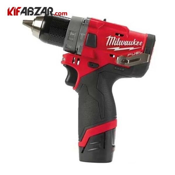 دریل پیچ گوشتی چکشی شارژی 12 ولت میلواکی مدل M12FPD2 202X