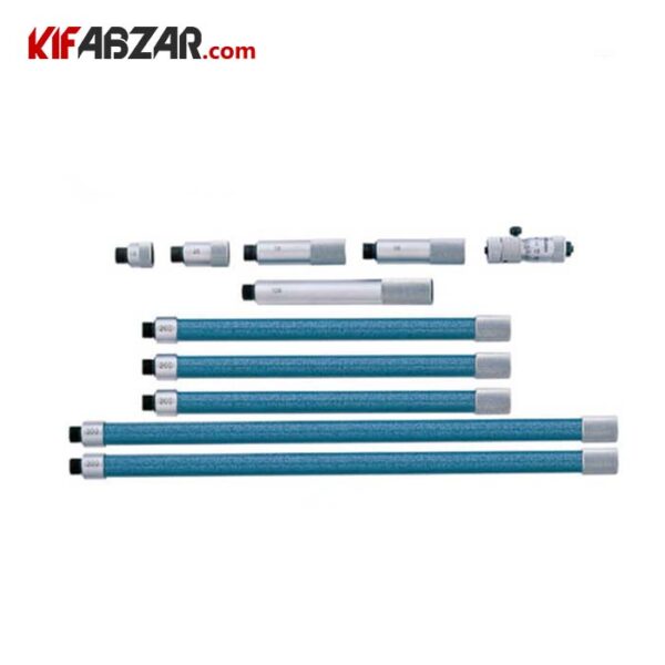 ست میکرومتر لوله داخل سنج 1500-50 میلیمتر میتوتویو مدل 205 137 - Image 1
