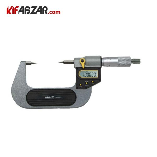میکرومتر خارج سنج سوزنی دیجیتال آسیمتو مدل 0 0 126 - Image 1