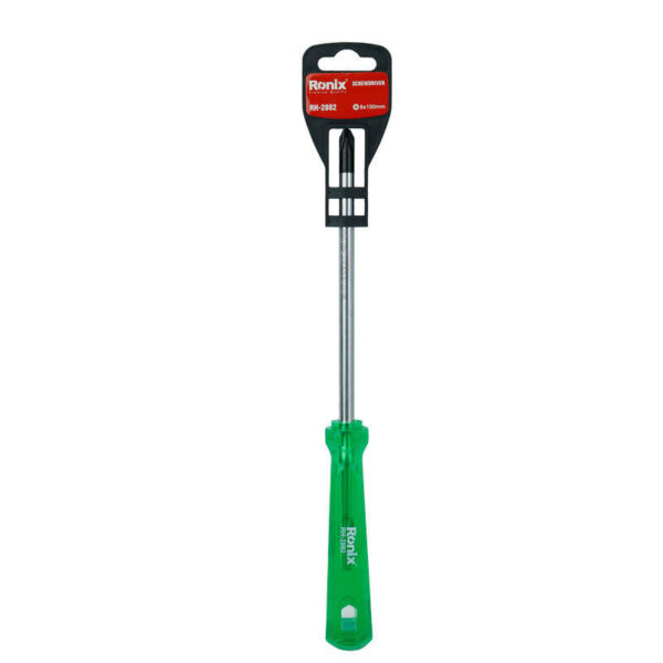 پیچ گوشتی 150 × 8 چهار سو رونیکس RH-2882 - Image 1