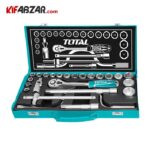 جعبه بکس 1/2 اینچ 24 پارچه توتال مدل THT141253
