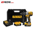 بسته بندی و متعلقات دریل پیچ گوشتی چکشی شارژی 20 ولت دیوالت مدل DCD996P2