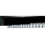 ست ریلی بکس  E1/4و3/8  ، 14 عددی تاپ تول TOPTUL