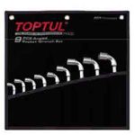 آچار های سری یکسره چپقی 9 عددی تاپ تول TOPTUL
