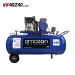 کمپرسور باد 150 لیتری خوابیده آمازون مدل AC-150
