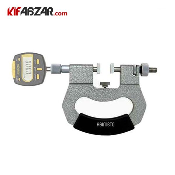 میکرومتر دیجیتال 25-0 میلیمتر طرح  SNAP GAUGE آسیمتو مدل 0 01 182 - Image 1