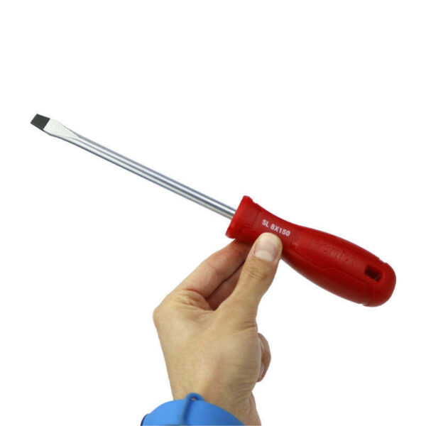 پیچ گوشتی تکی دسته پلاستیکی دوسو 150 × 8 رونیکس RH-2787 - Image 1