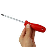 پیچ گوشتی تکی دسته پلاستیکی چهارسو 125 ×6 رونیکس RH-2874