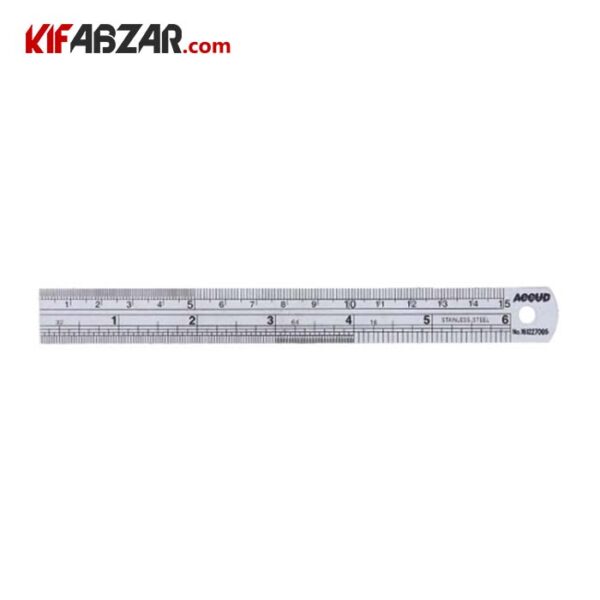 خط کش فلزی آکاد مدل 990