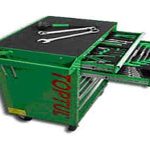 جعبه ابزار 7 کشو چرخ دار 227 پارچه تاپ تول TOPTUL