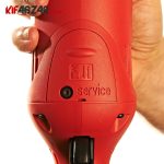 محفظه تعویض زغال مینی فرز دسته بلند 1750 وات میلواکی مدل AGV 17-125 XE