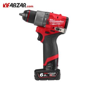 عکس دریل پیچ گوشتی چکشی شارژی 12 ولت میلواکی مدل M12 FPD-602X