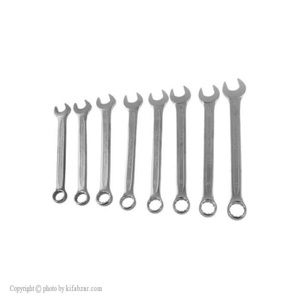 مجموعه 8 عددی آچار یکسر تخت یکسر رینگی آتا مدل BX0800 - Image 1