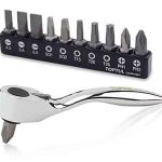 سری نوک پیچ گوشتی جور دسته جغجغه دار کارتی تاپ تول TOPTUL