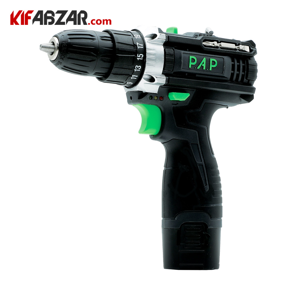 کیت دریل پیچ گوشتی شارژی 12 ولت پی ای پی مدل CD-1201 کیت دریل پیچ گوشتی شارژی 12 ولت پی ای پی مدل CD-1201