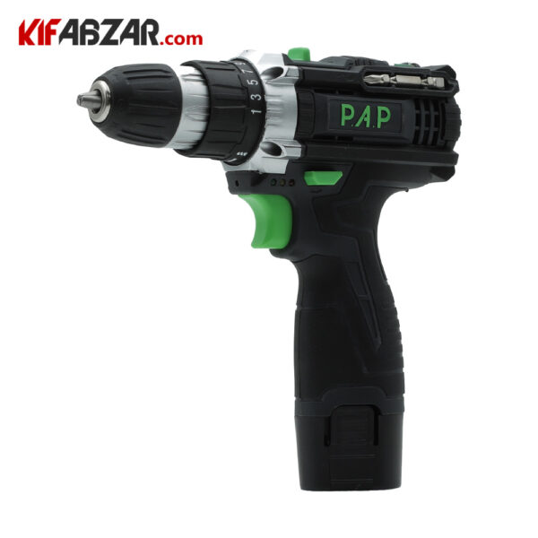 کیت دریل پیچ گوشتی شارژی 12 ولت پی ای پی مدل CD-1225