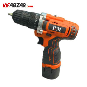 دریل پیچ گوشتی شارژی 12 ولت پی ام مدل PM2