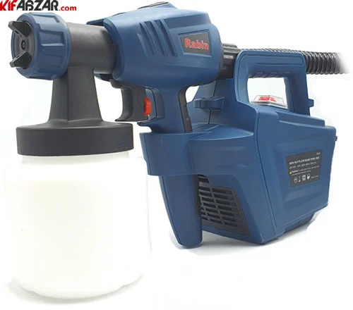 پیستوله برقی رنگ پاش رابین مدل R5030 5 پیستوله برقی رنگ پاش رابین مدل R5030