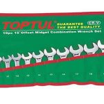 آچار های سری یکسره کوتاه 10 عددی تاپ تول TOPTUL