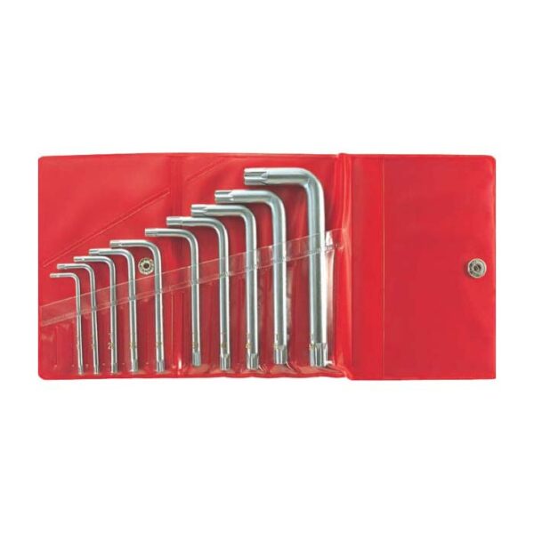 ست آچار آلن ستاره ای کوتاه 10 عددی ایت مدل TXL 10 - Image 2