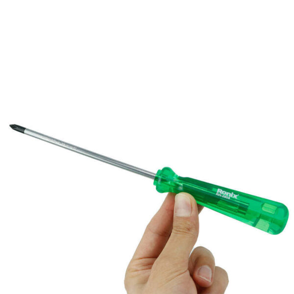 پیچ گوشتی 125 × 5 چهار سو رونیکس RH-2858 - Image 2