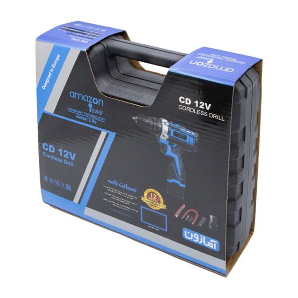 دریل شارژی 12 ولت آمازون مدل CD 12V - Image 8