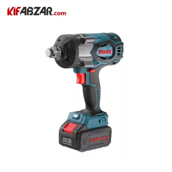کیت بکس شارژی 3/4 اینچ براشلس رونیکس مدل 8927-40V - Image 1